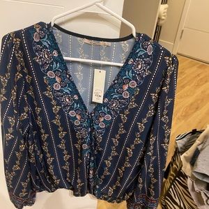 Francesca's blouse never worn, tags on!